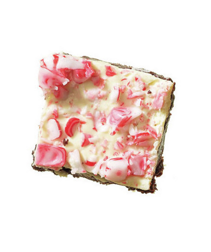 White Chocolate and Peppermint Brownies