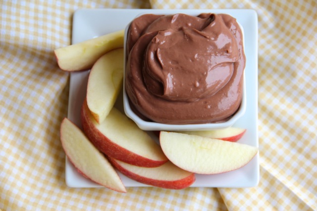 Nutella Yogurt Fruit Dip