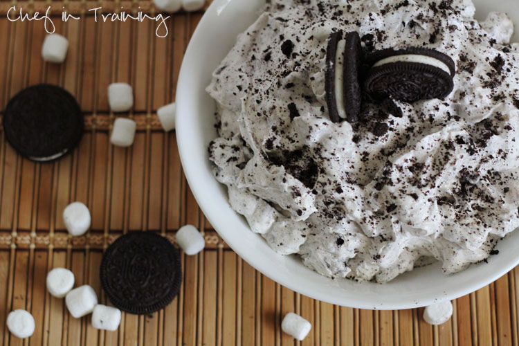 White Chocolate Oreo Fluff Dip