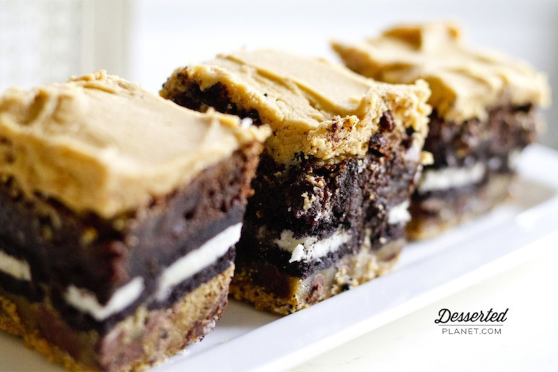 Choc Chip Cookie Oreo Brownie