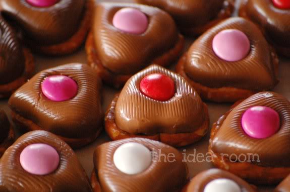 Hershey Heart Pretzels