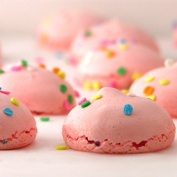 Raspberry Confetti Kisses