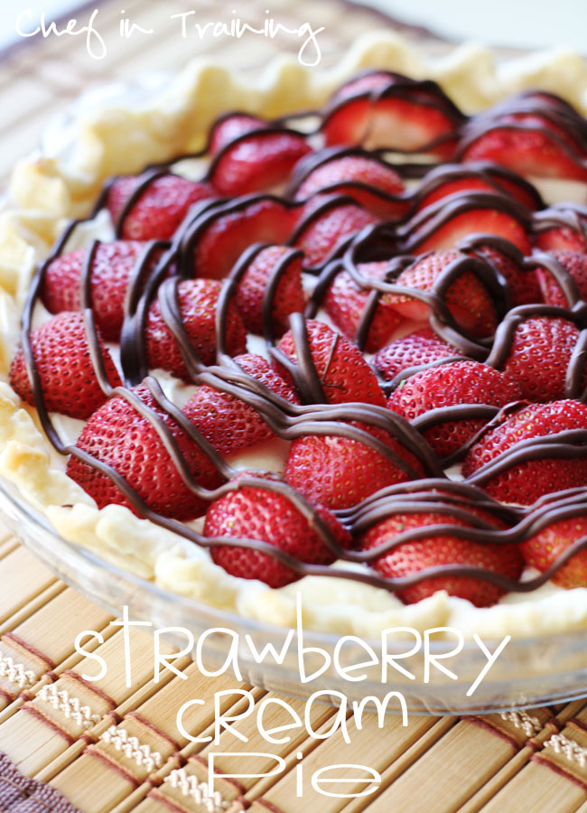 Strawberry Cream Pie
