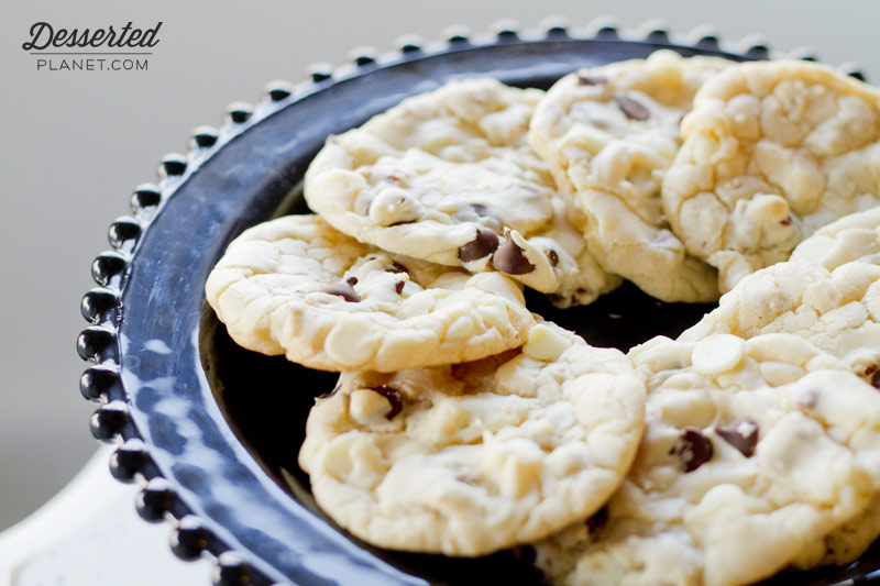Double Chocolate Pecan Cake Mix Cookies