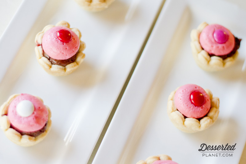 Fudge Raspberry Tassies