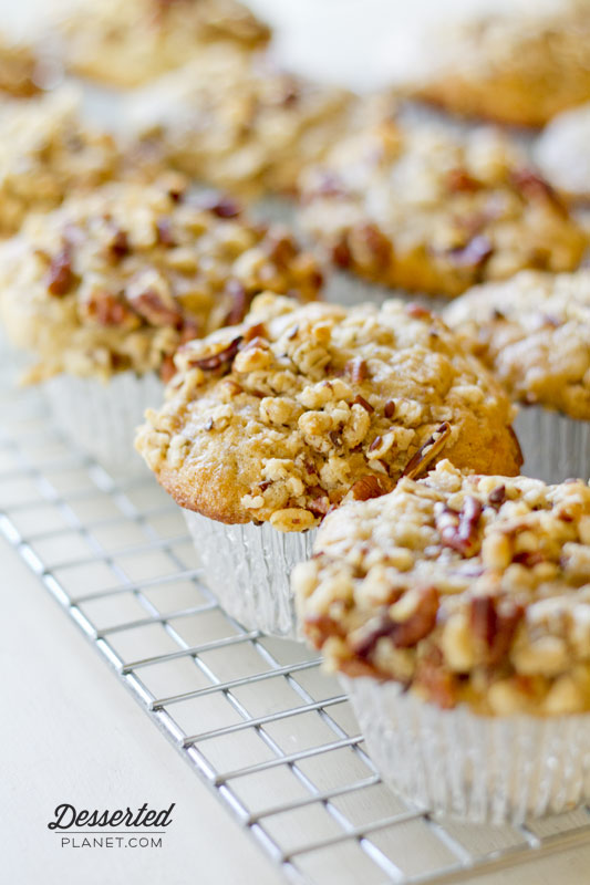 Banana Nut Crunch Muffins