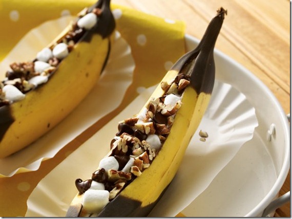 S'more Banana Boat