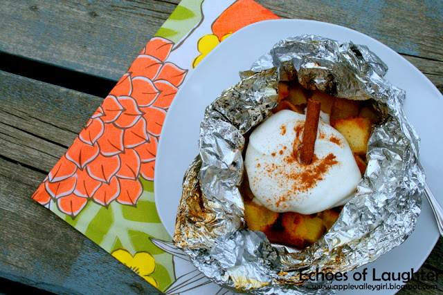 Tin Foil Pineapple Upside Down Cake