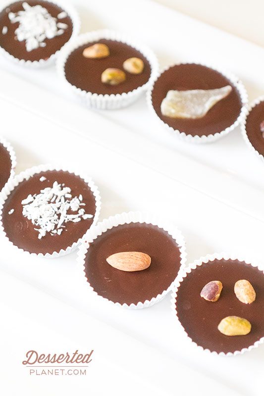 Almond Chocolate Candy Cups