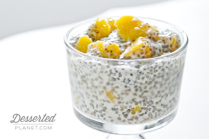 Coconut Mango Chia Seed Pudding 1