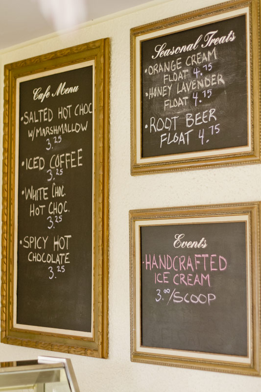 Elle's Patisserie Menus