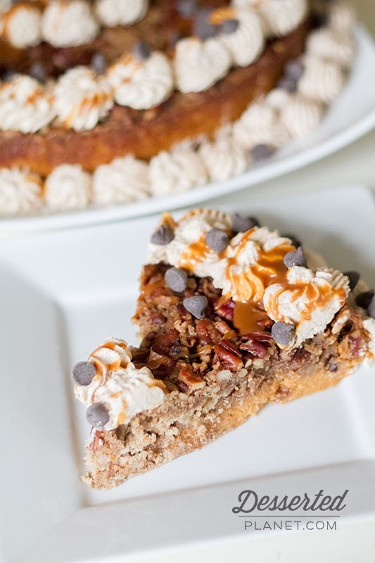 Pumpkin Crunch Cake Slice