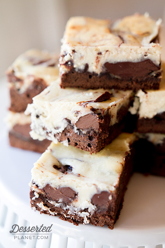 Nutella Cheesecake Brownies