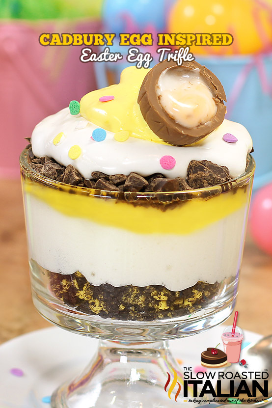 Cadbury Egg Trifle