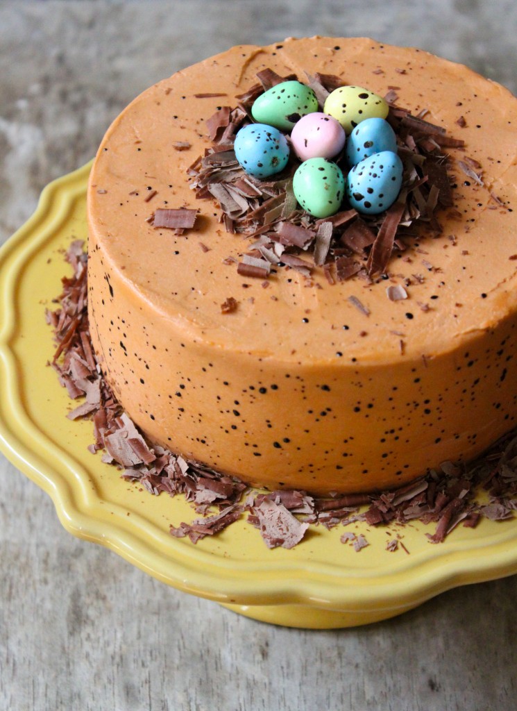 Chocolate Speckled Egg Cake