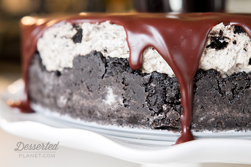 No Bake Oreo Cheesecake Ganache