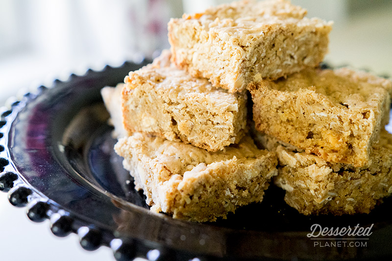 Brown Butter Blondies White Choc Coconut