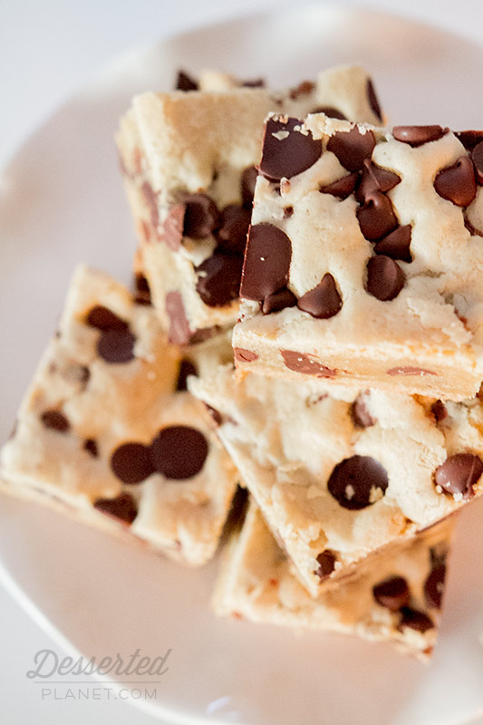 Chocolate Chip Cookie Bar