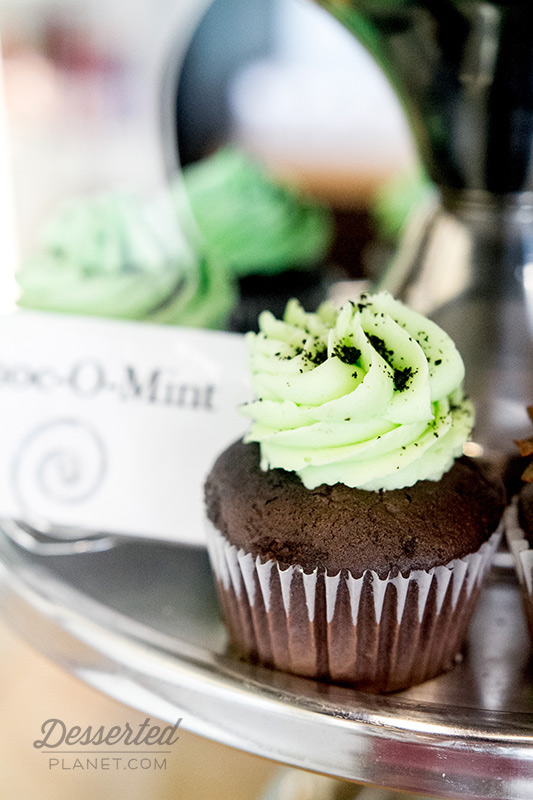Chocolate Mint Cupcake