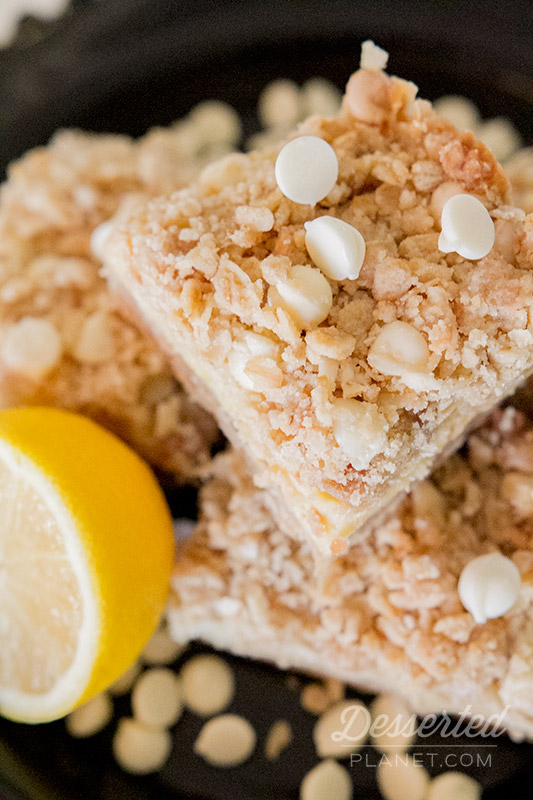 Lemon Creme Crumb Bar