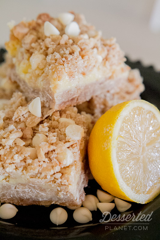 Lemon Creme Crumb Bars