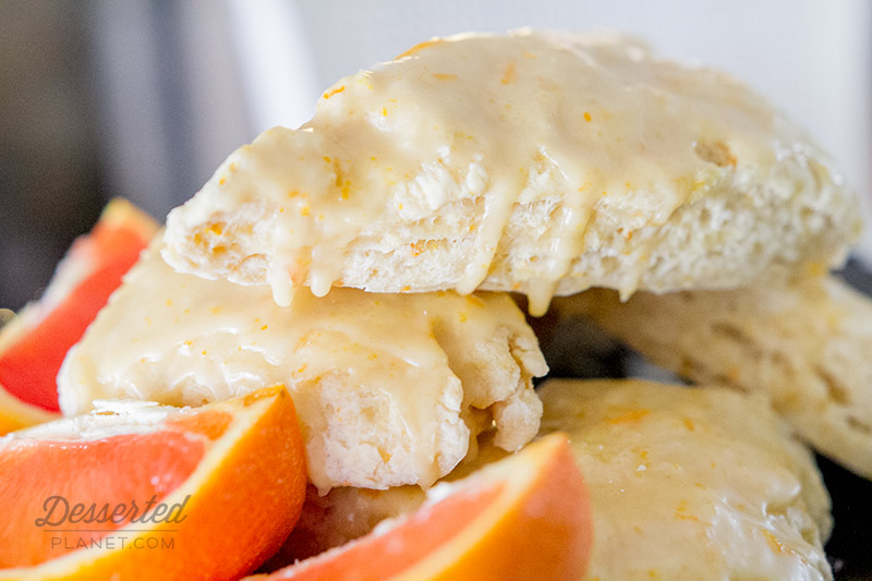 Orange Glazed Scones 2