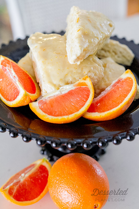 Orange Glazed Scones 3