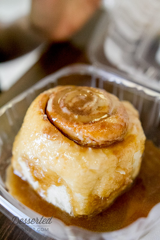 Toffee Cinnamon Roll
